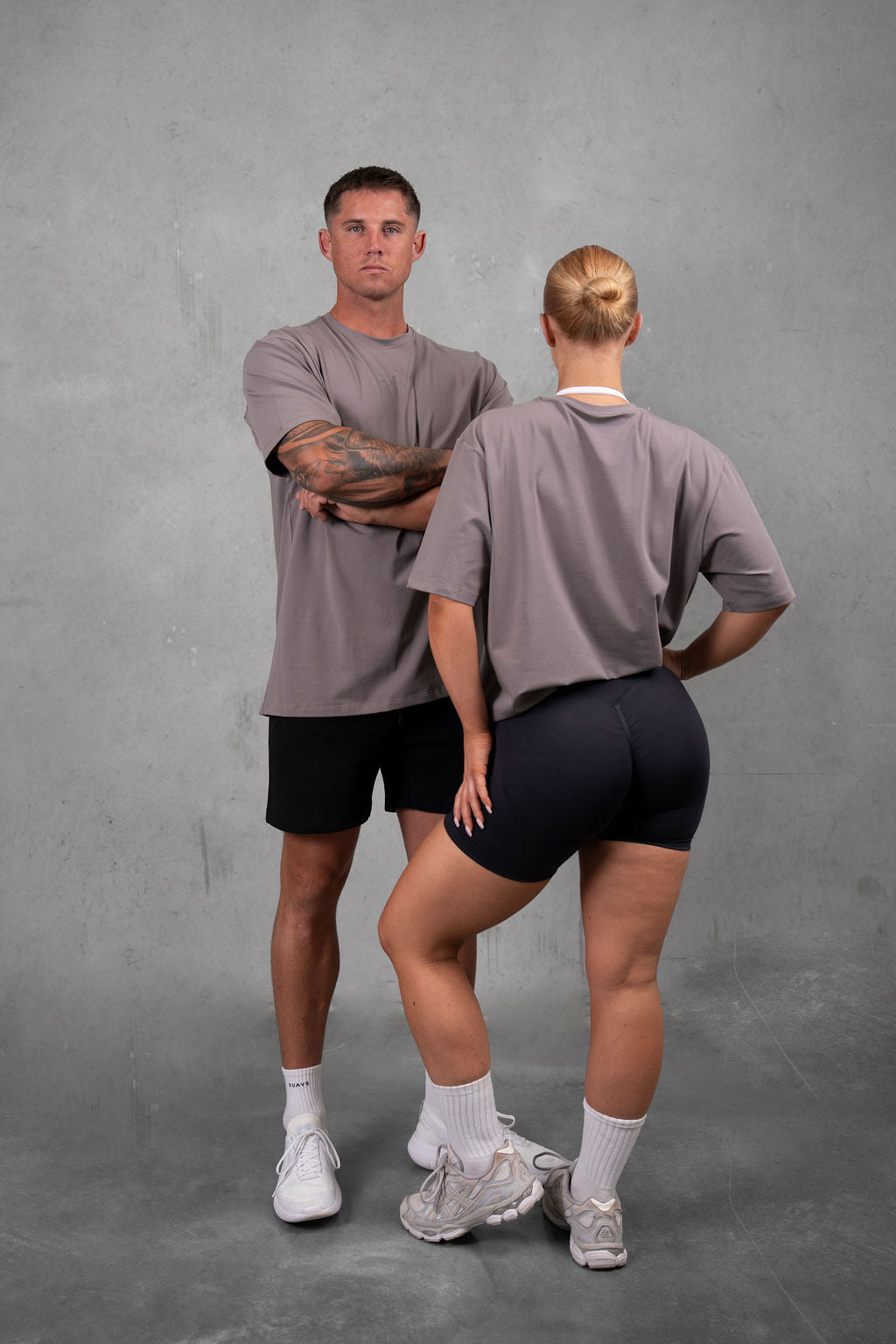 Essential Tee - Storm Front Grey