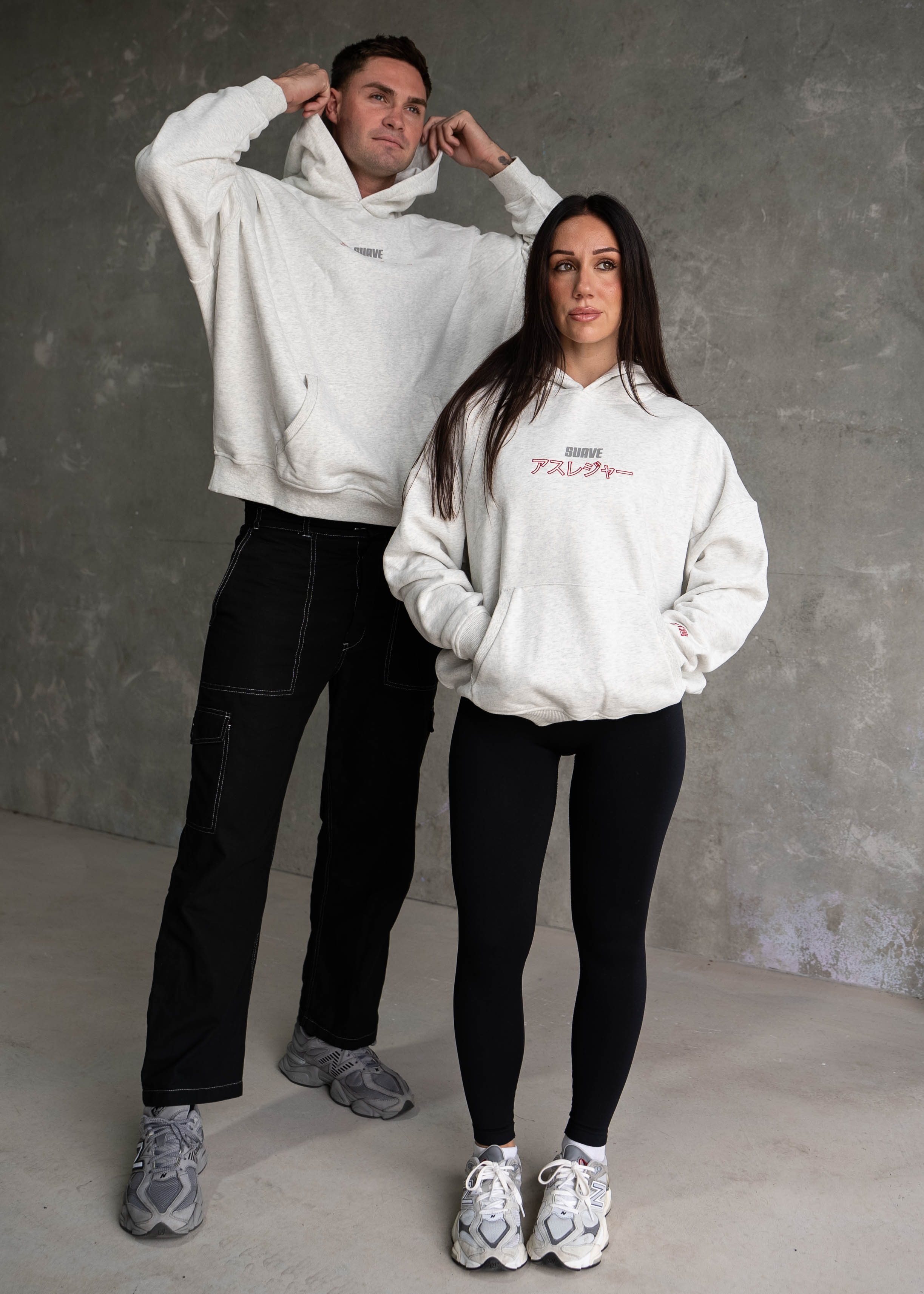 League Of Our Own Hoody - Marl Grey