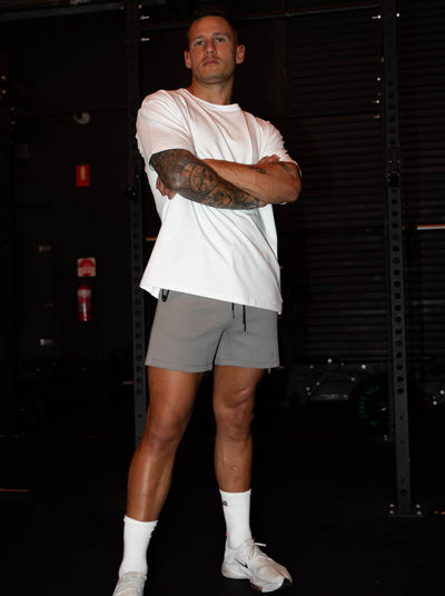 Essential Mens Short - Storm Front Grey