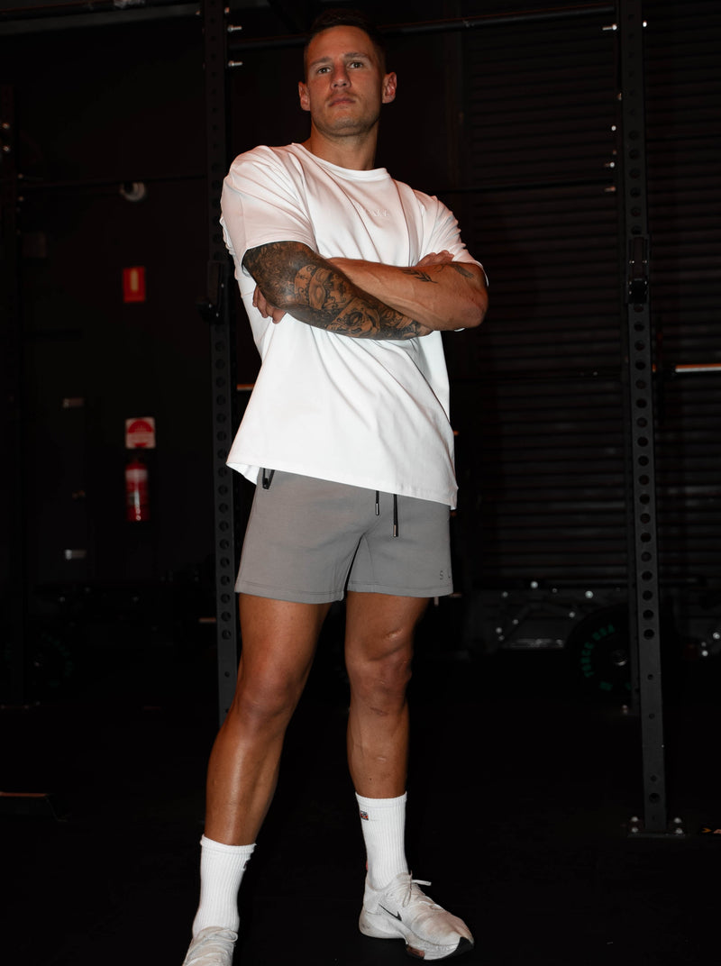 Essential Mens Short - Storm Front Grey
