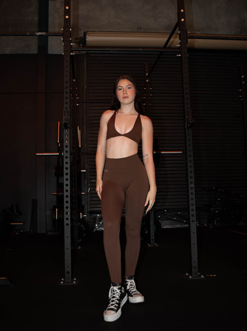 Essential Legging - Chicory Coffee Brown