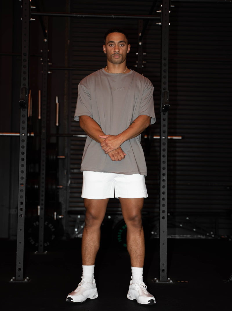 Essential Tee - Storm Front Grey