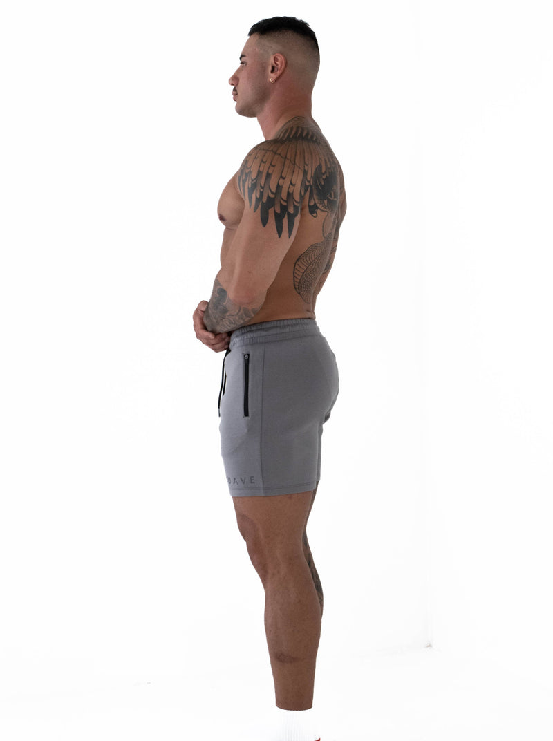 Essential Mens Short - Storm Front Grey