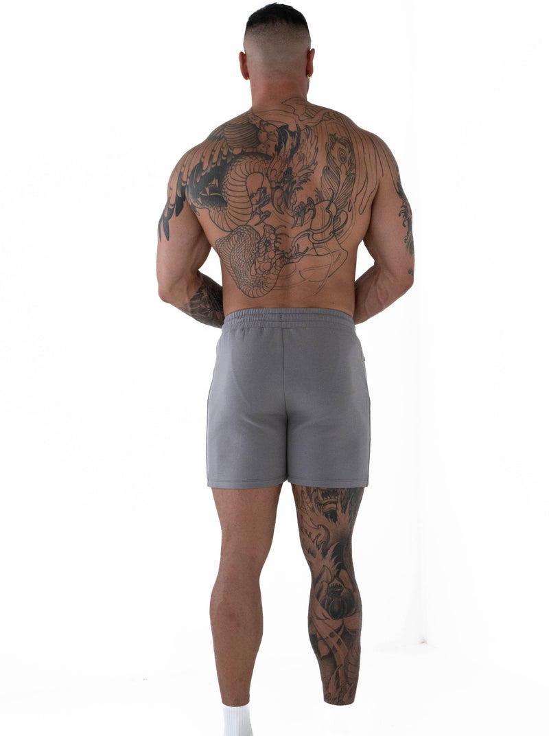 Essential Mens Short - Storm Front Grey