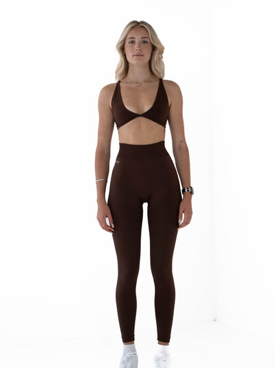 Essential Legging - Chicory Coffee Brown