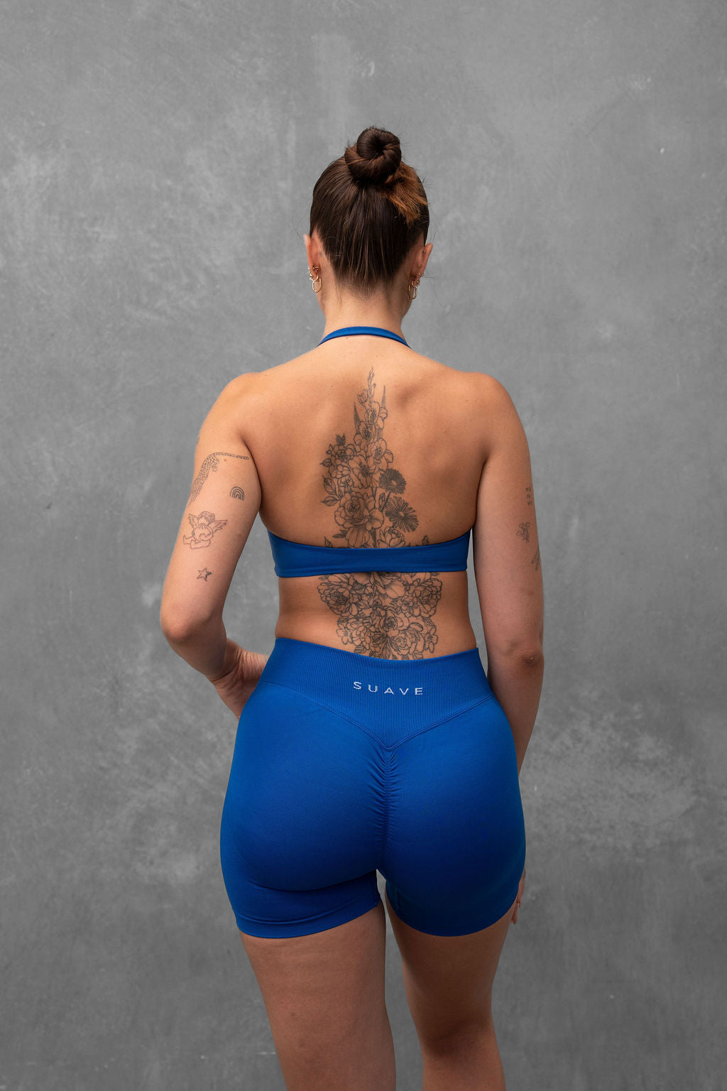 Lift Halter Bra - Royal Blue