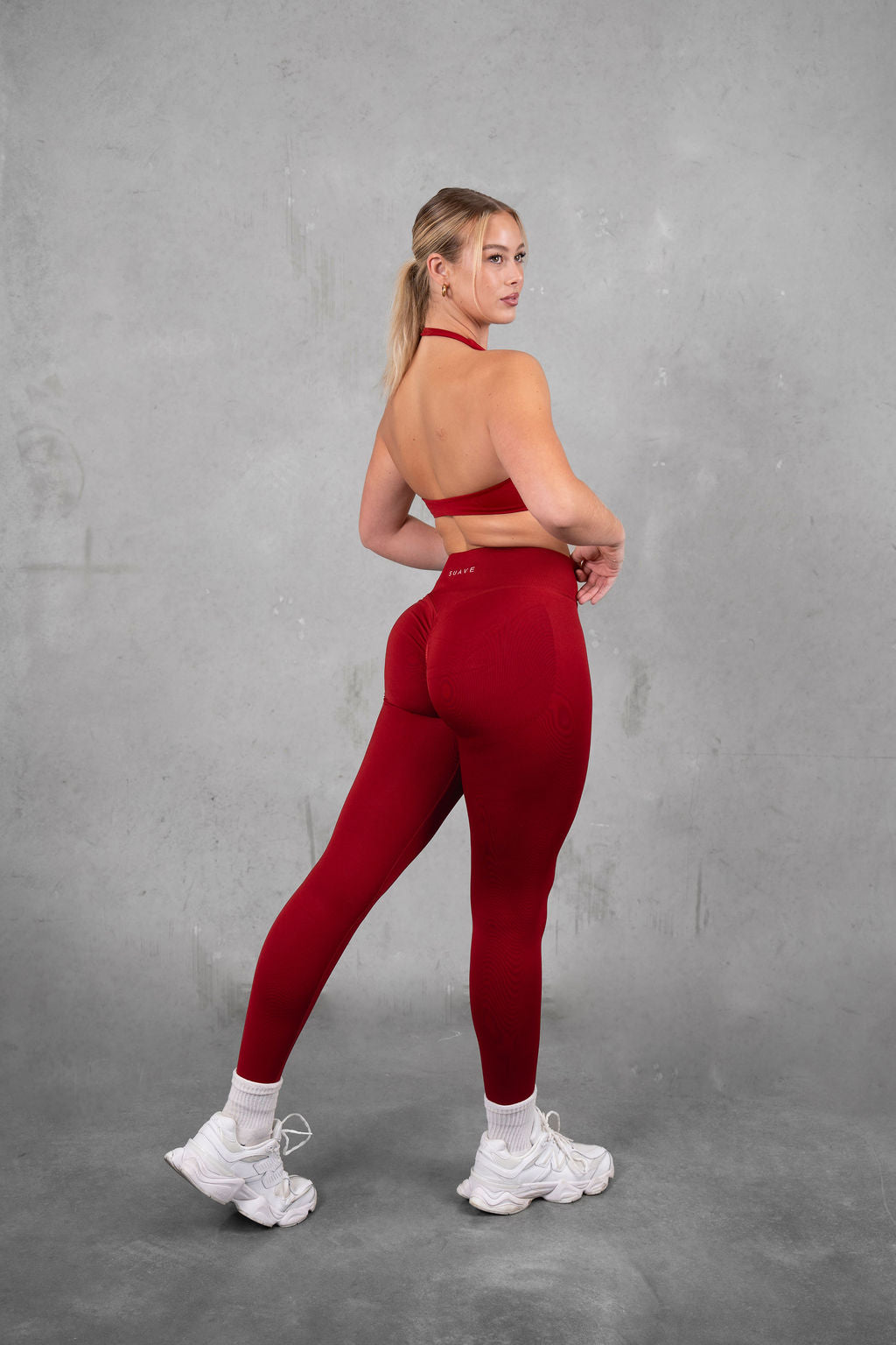 Lift Legging - Cherry