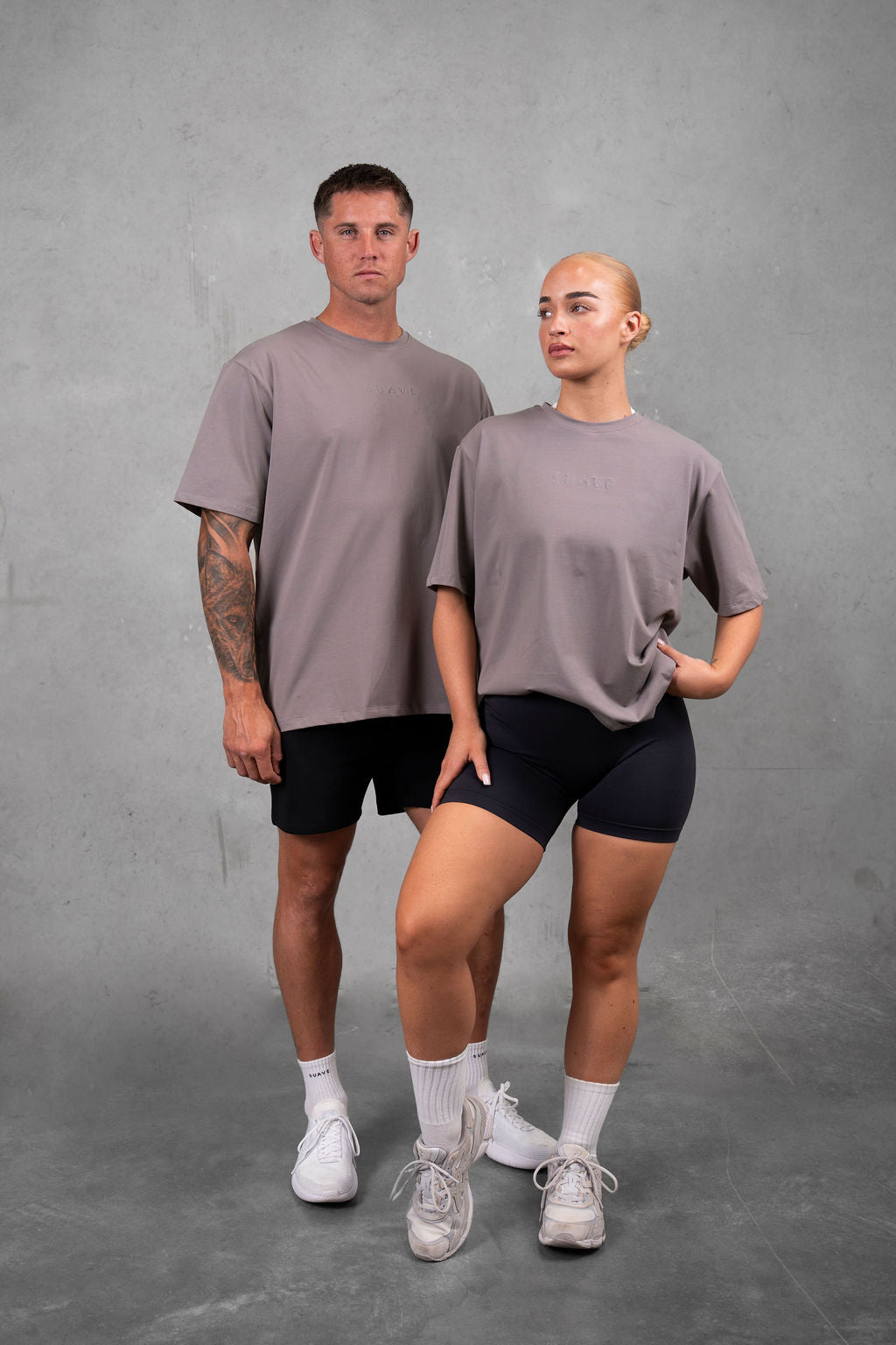 Essential Tee - Storm Front Grey