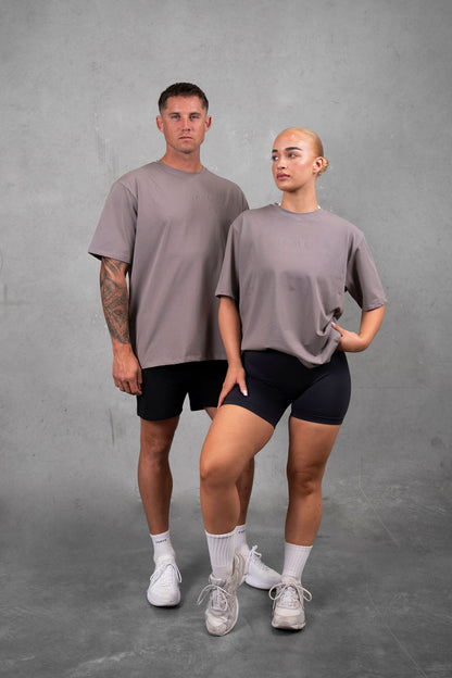 Essential Tee - Storm Front Grey