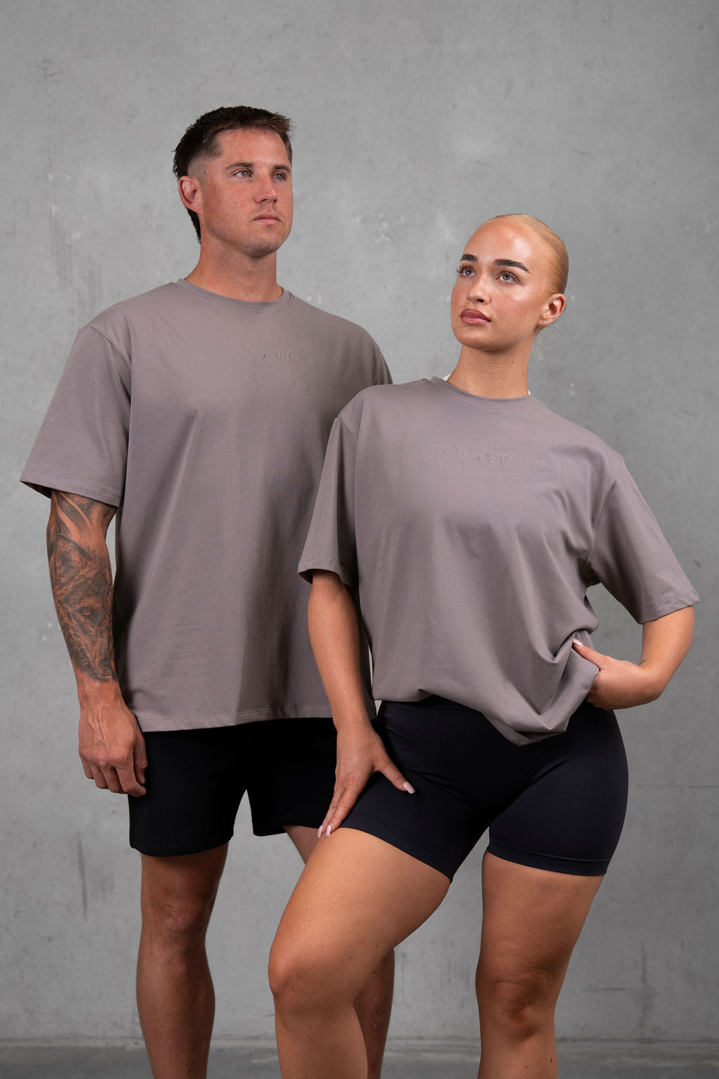 Essential Tee - Storm Front Grey