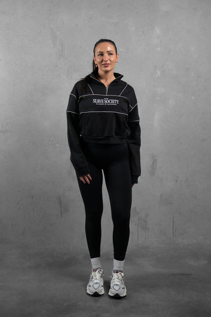 QTR Crew Society Jumper - Black