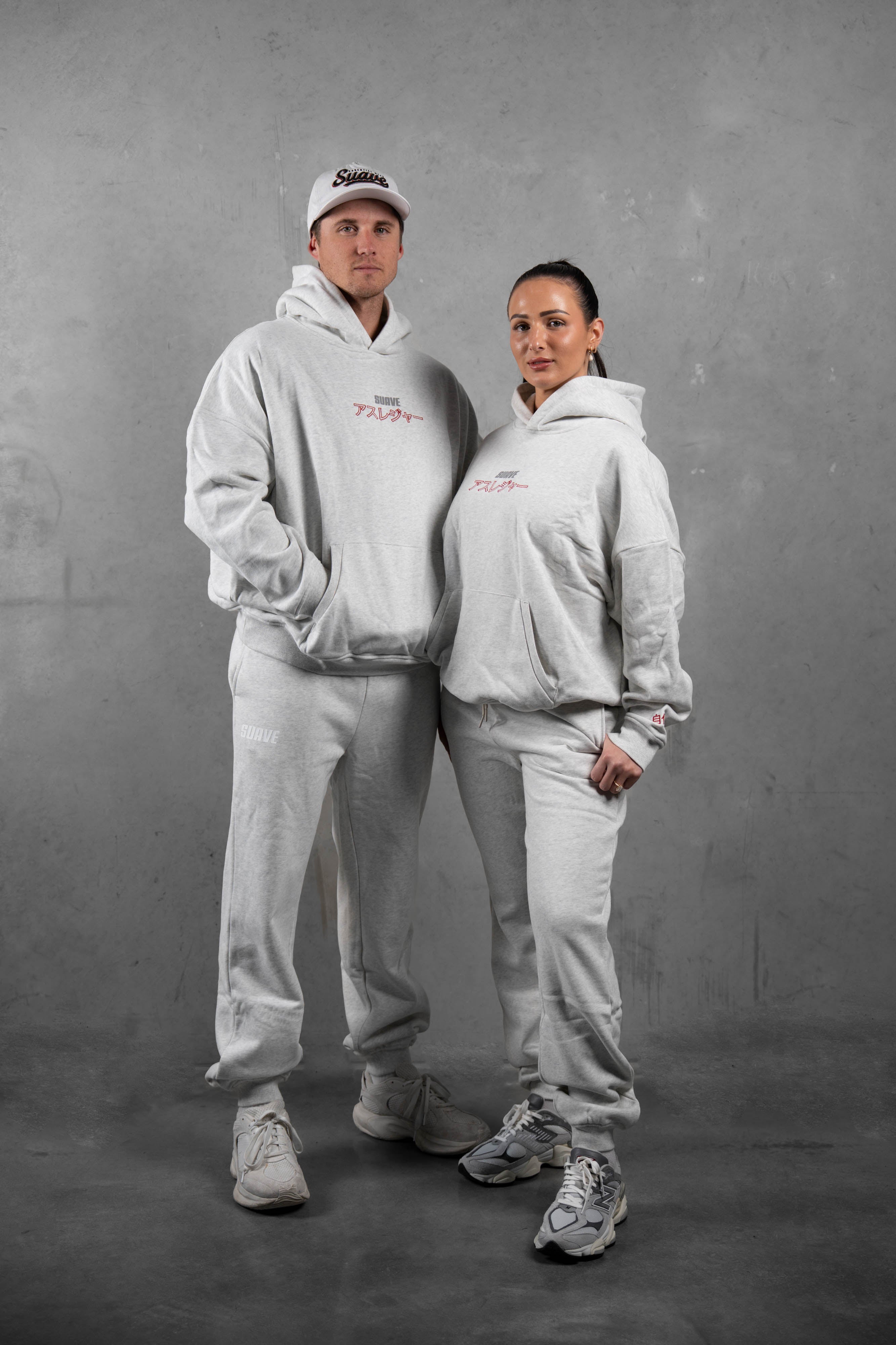 League Of Our Own Trackie - Marl Grey