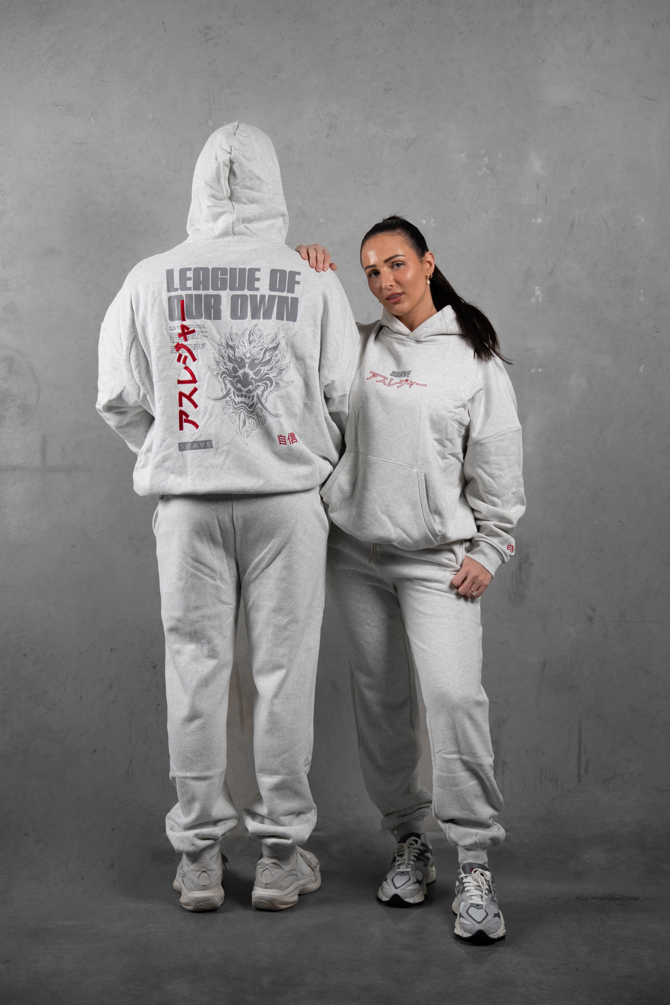 League Of Our Own Trackie - Marl Grey