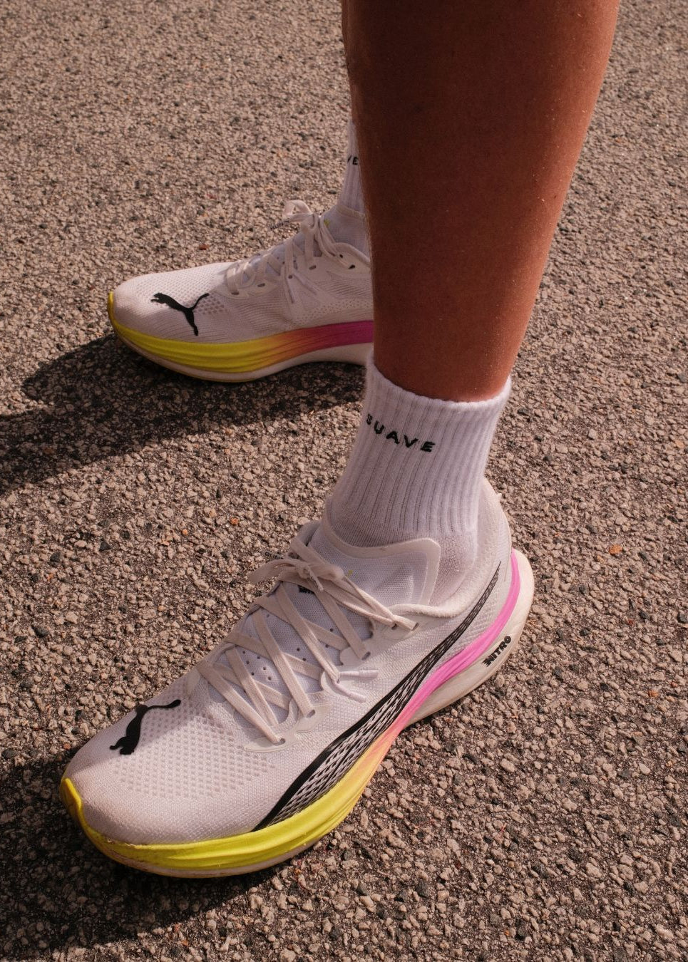 Qtr Crew Shin Suave Sock