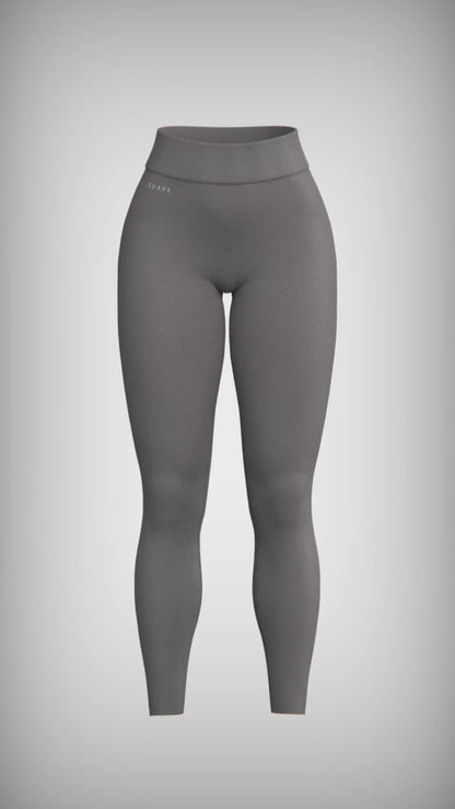 Essential Legging - Storm Front Grey
