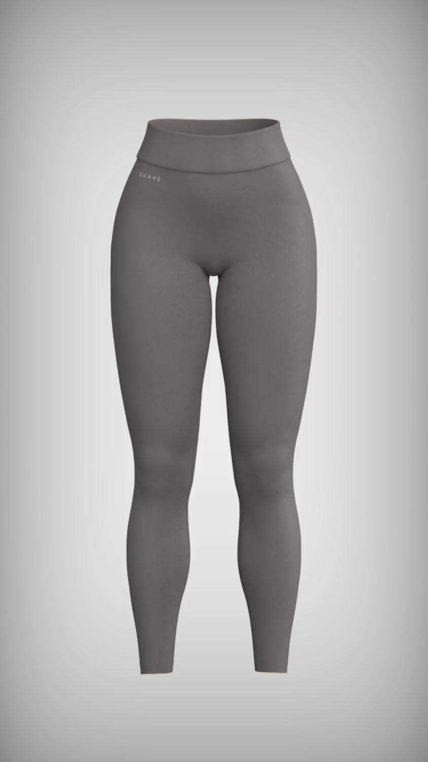 Essential Legging - Storm Front Grey